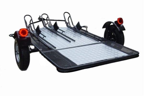 Trinity 3-rail motorcycle trailer Mt3 